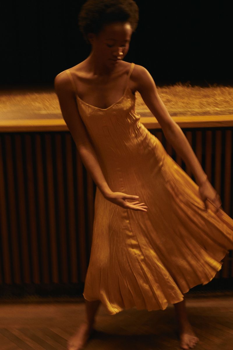 Vanessa: vestido, Michael Kors Collection.
