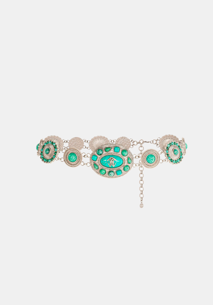 Cinto Mirror Snake, € 1.950, Roberto Cavalli.
