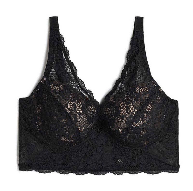 Boustier Iris, da linha Vera, em renda, ideal para peitos grandes que precisam de mais suporte, € 59,90, Intimissimi.
