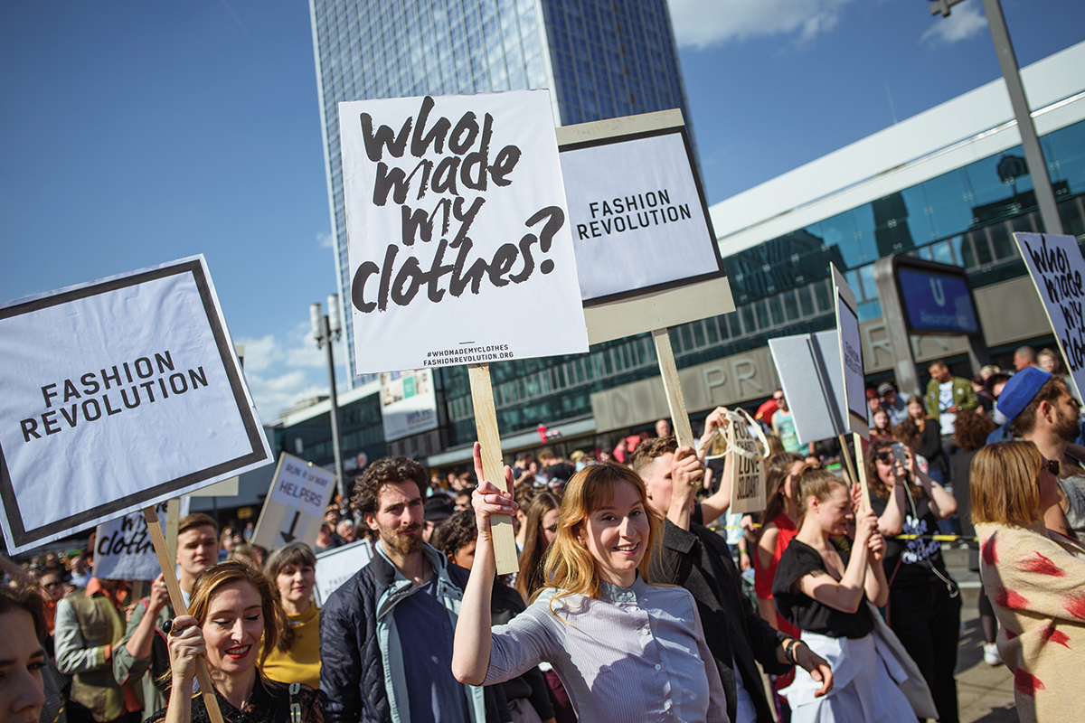 Fashion Revolution Week, Berlin. ©Getty Images