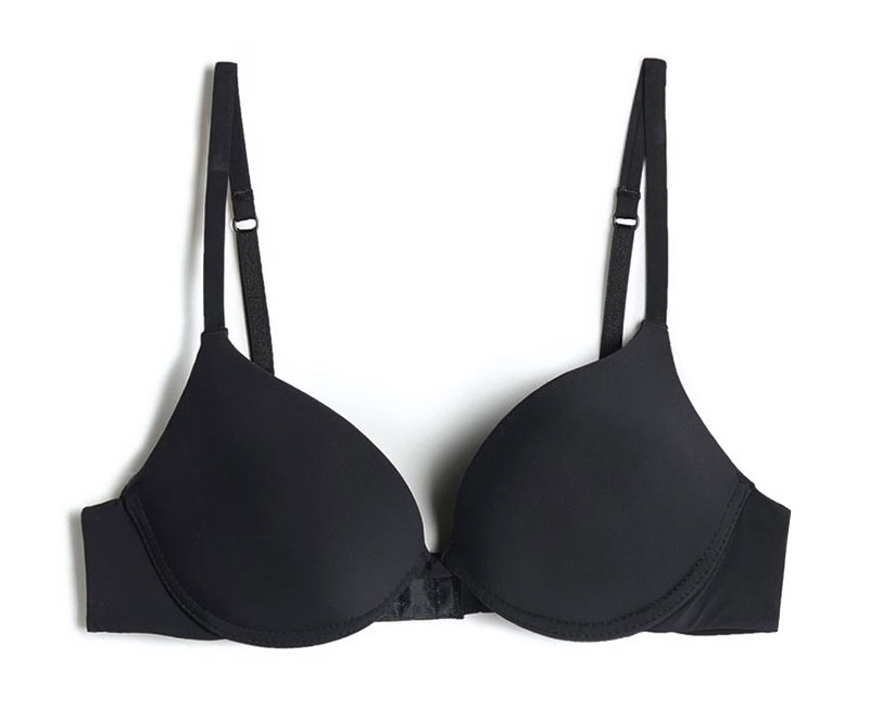 Simona Push Up, em microfibra, € 25,90, modelo ideal para evidenciar peitos pequenos, com graduação central e lateral, Intimissimi.