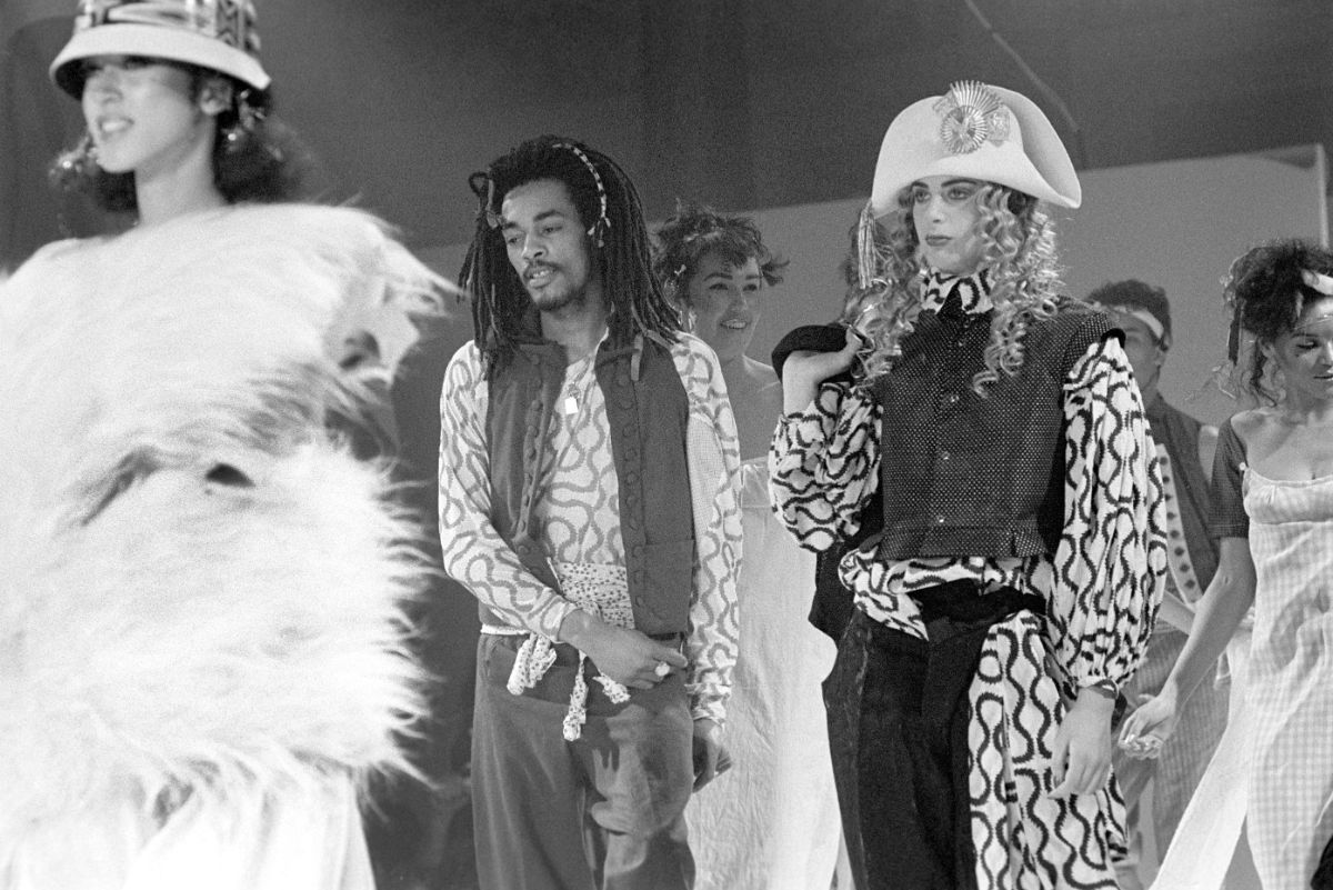 Final do desfile Pirates, outono/inverno 1981 © Getty Images