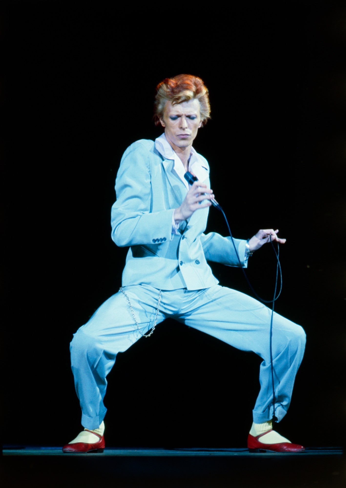 David Bowie fotografado por Terry O'Neil © 2018 Terry O'Neil. Iconic Images