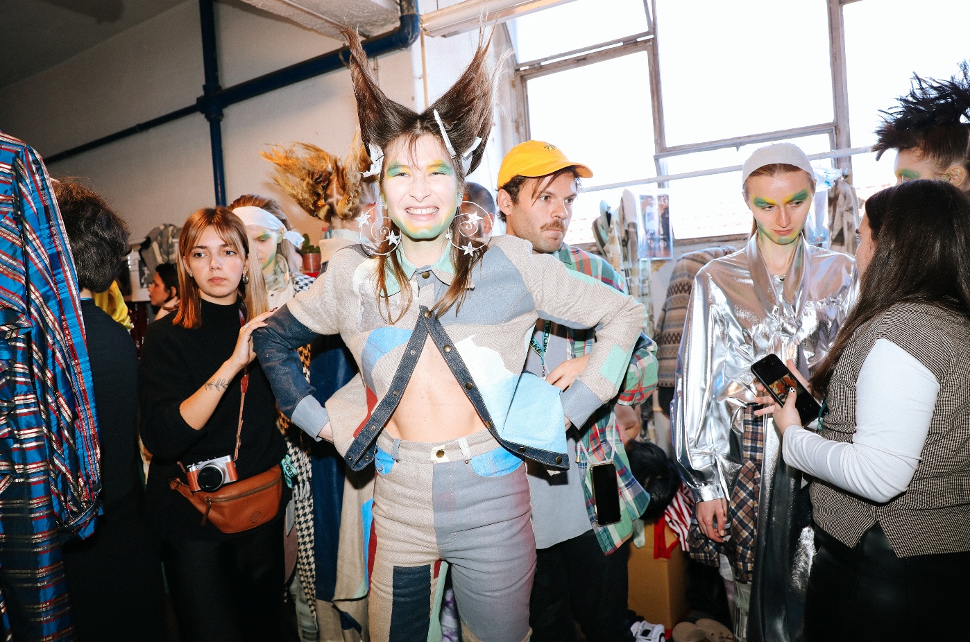 Backstage, outono/inverno 2020. © ModaLisboa/Gonçalo Silva