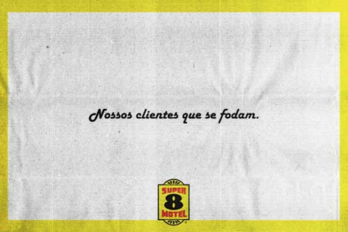 © Ethos, intertextuality, the text and the discourse according to Foucault: these are some of the themes that started a debate around this slogan. It is just an add of a Brazilian motel from the beginning of the 21st century. Or is it something more?