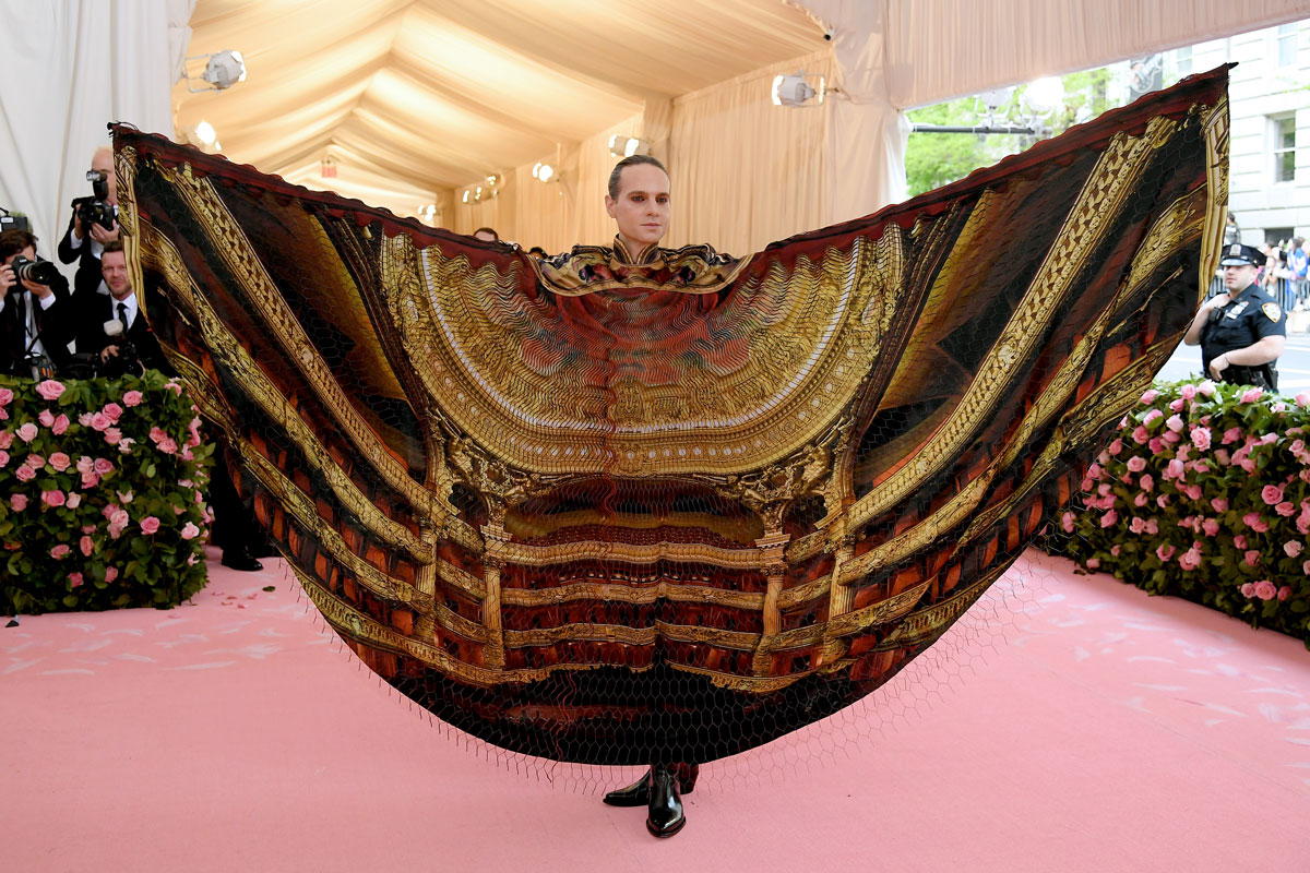 Jordan Roth em Iris van Herpen ©Getty Images