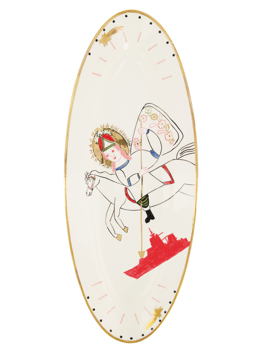 'Saint George who defeats the Russian warship', de Gunia Project.