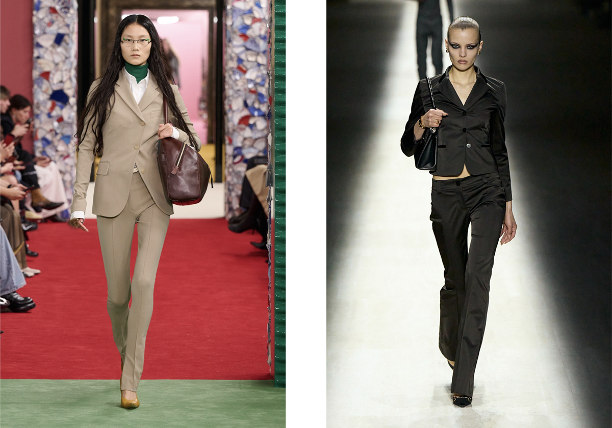 Acne Studios; Gucci