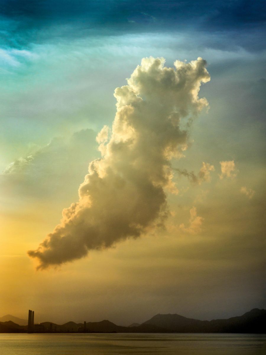 Cheung Chau Sunrises #57 by Michael Wolf, courtesy of © Estate of Michael Wolf, Courtesy Flowers Gallery Hong Kong