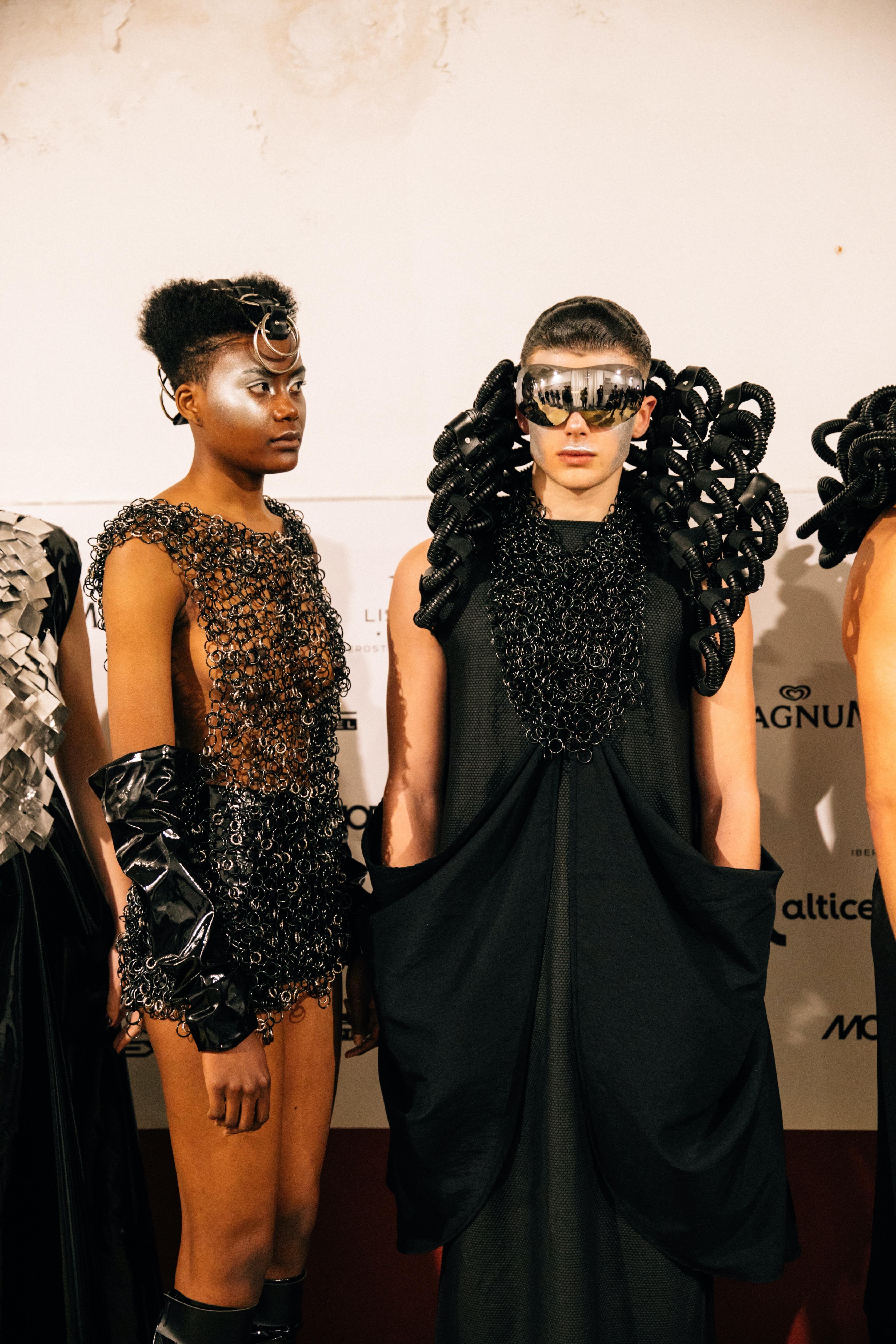 Backstage, outono/inverno 2020. © ModaLisboa/Gonçalo Silva