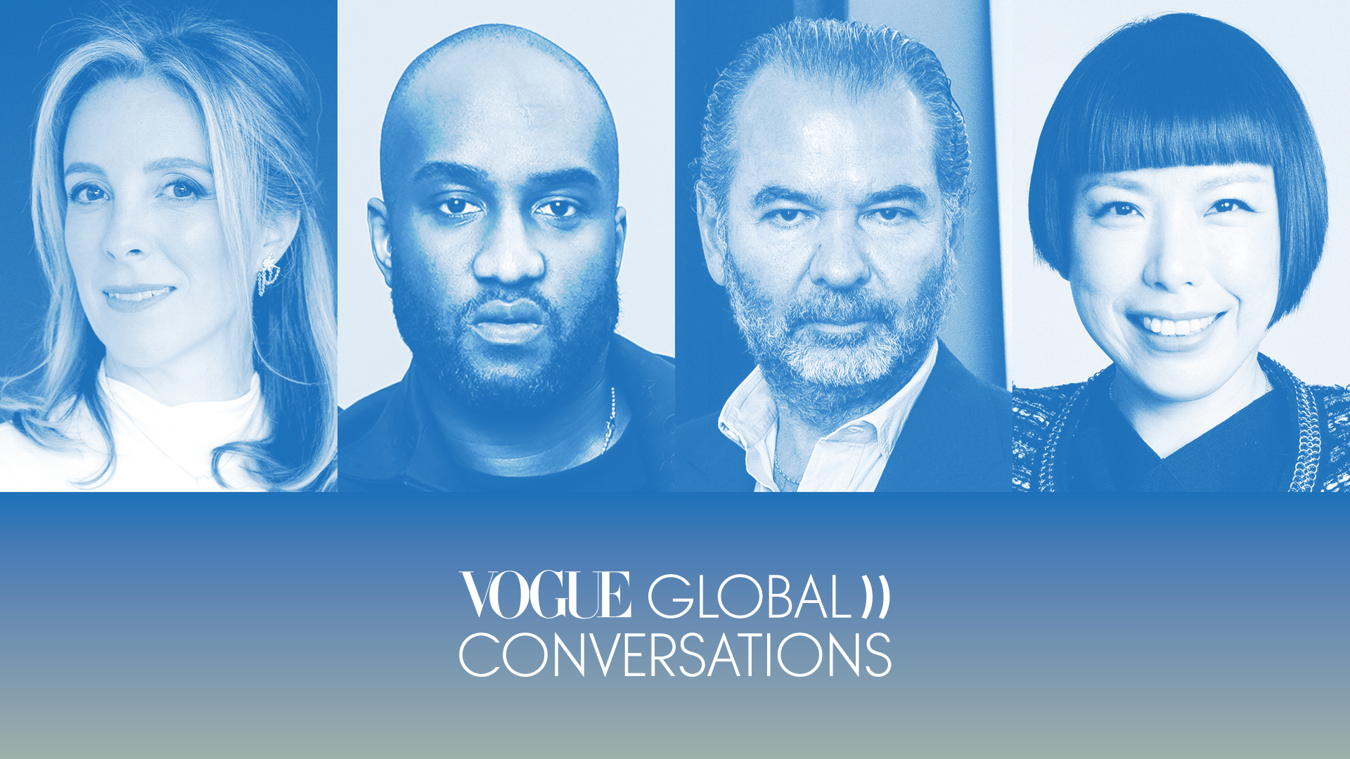Stephanie Phair, Virgil Abloh, Remo Ruffini e Angelica Cheung