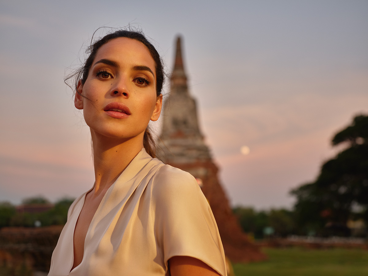 Adria Arjona ©Courtesy of Giorgio Armani