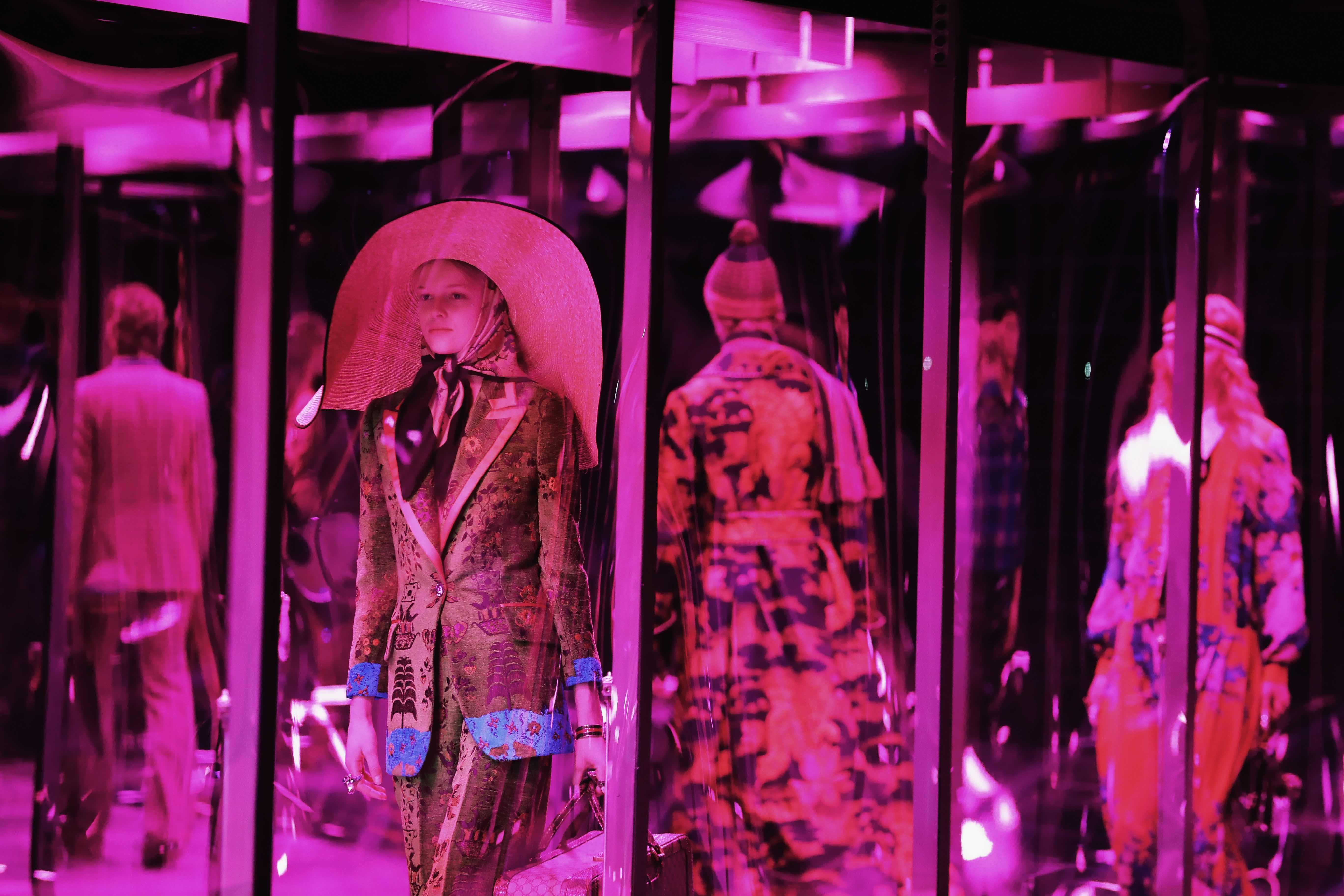 Gucci, outono/inverno 2017 © Getty Images