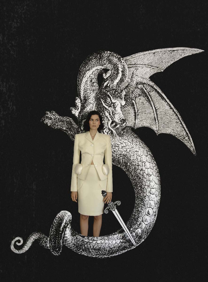 Blazer e saia, SCHIAPARELLI.