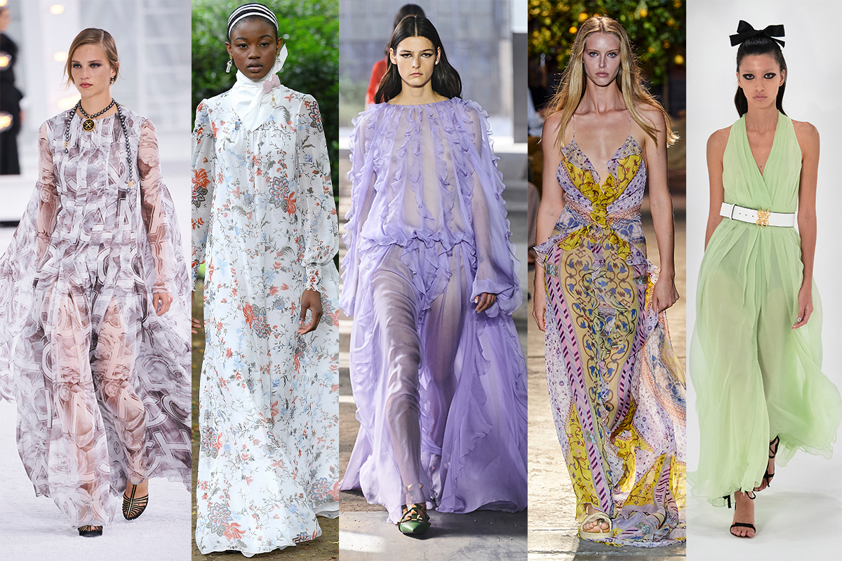 Chanel, Erdem, Valentino, Etro e Giambattista Valli © ImaxTree