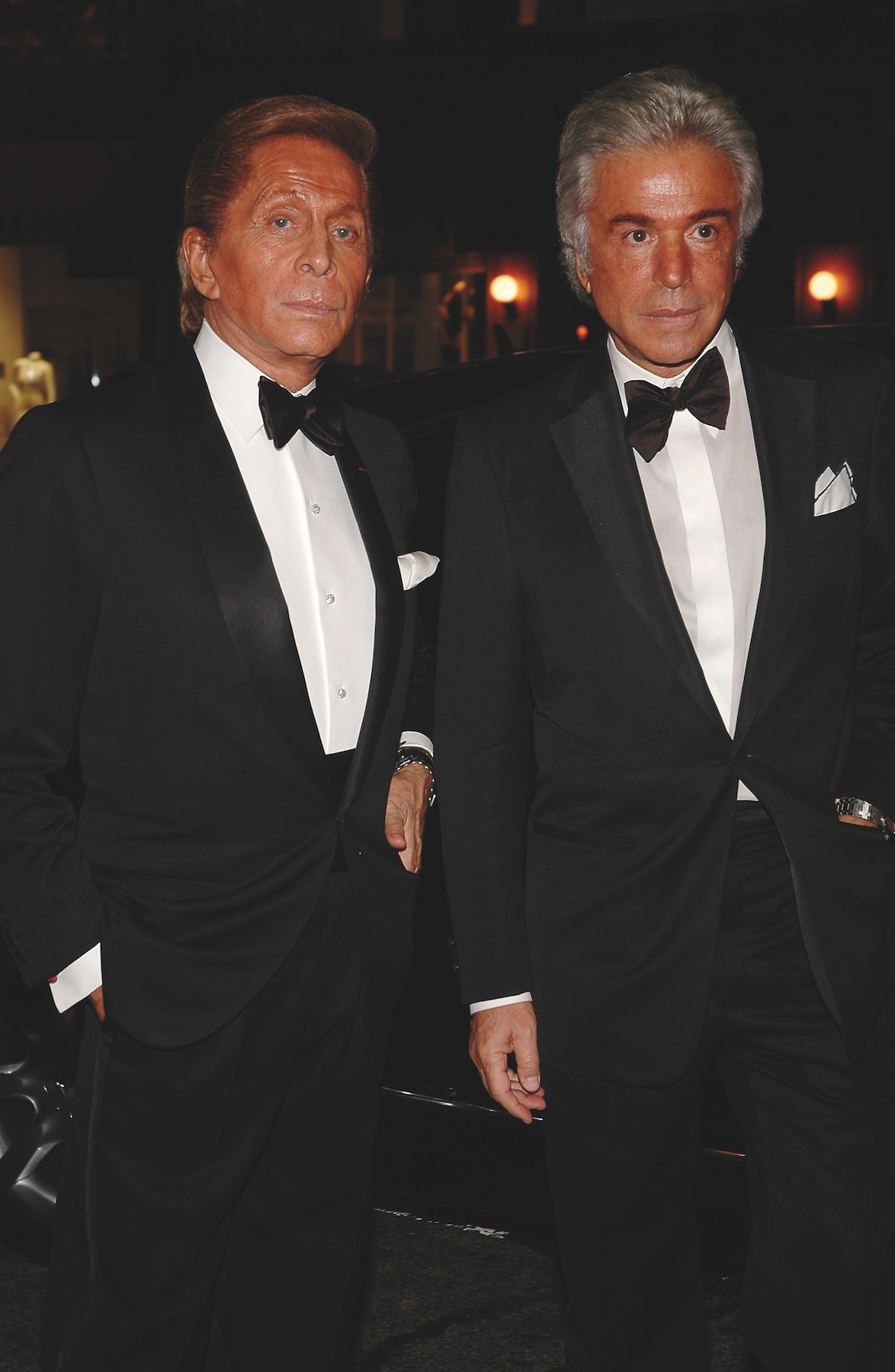 Valentino Garavani e Giancarlo Giammetti © Getty Images