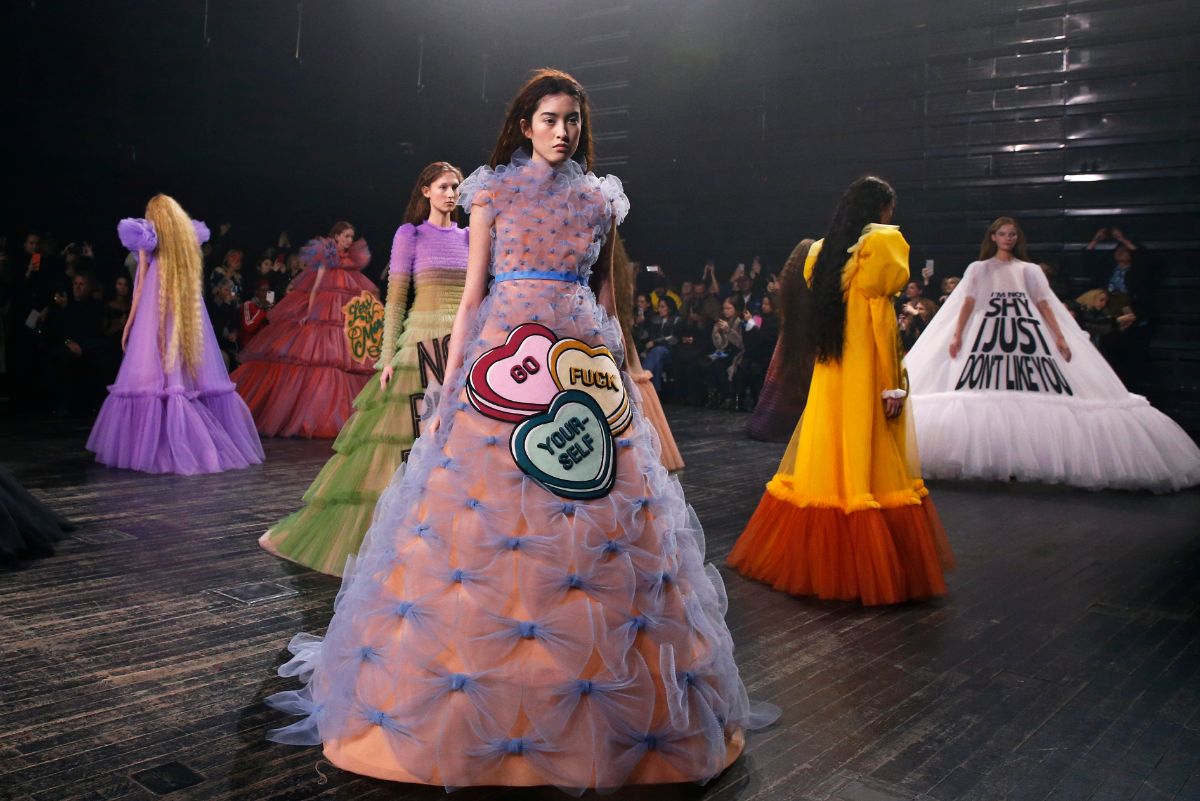 Viktor & Rolf, primavera/verão 2019 Alta-Costura @ Getty Images