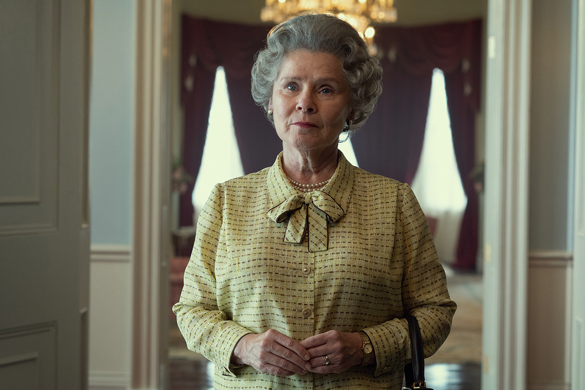 Imelda Staunton como Elizabeth II © Alex Bailey/Netflix
