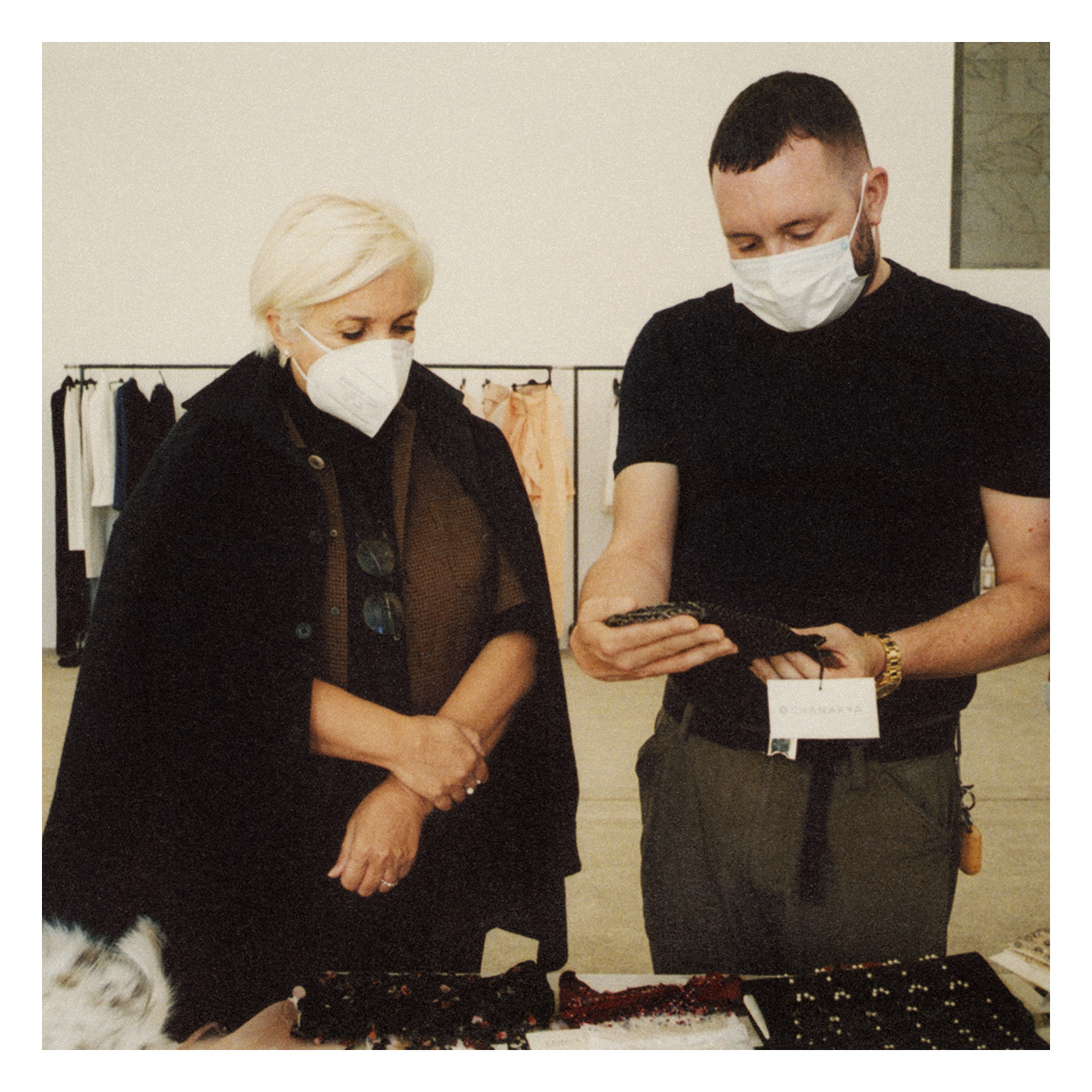 A dupla Silvia Venturini Fendi e Kim Jones
