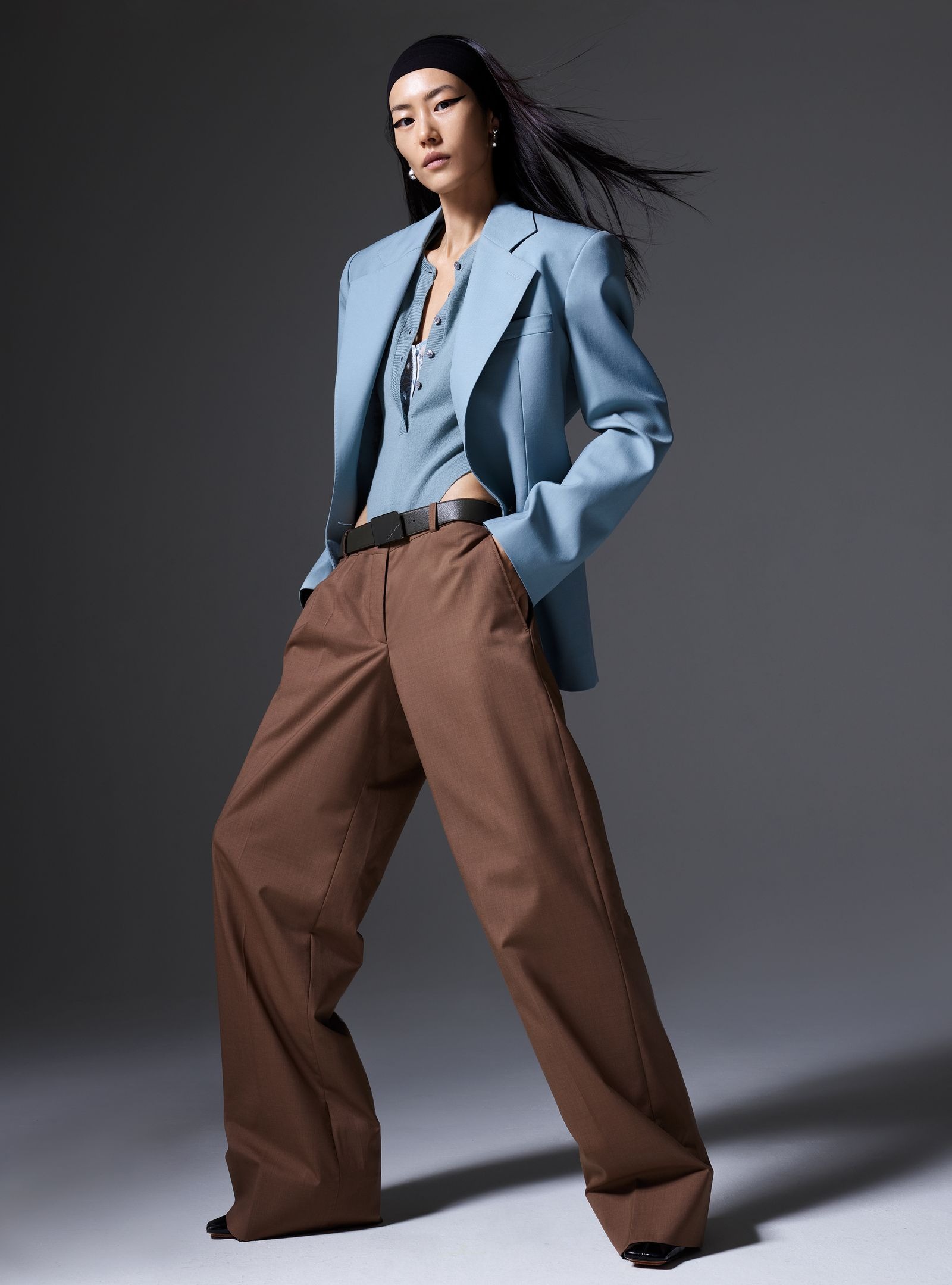 Liu Wen em Stella McCartney.