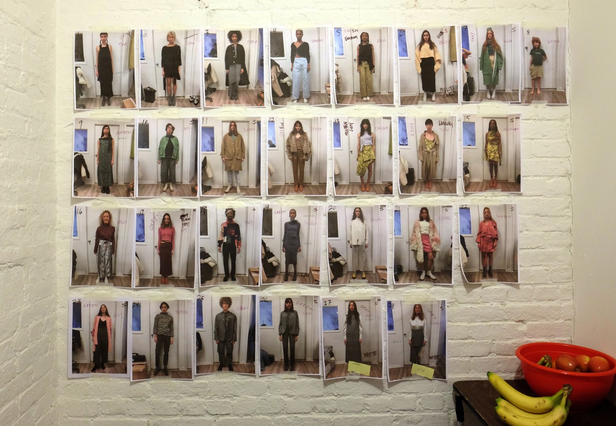 Eckhaus Latta, backstage, 2016© Getty Images