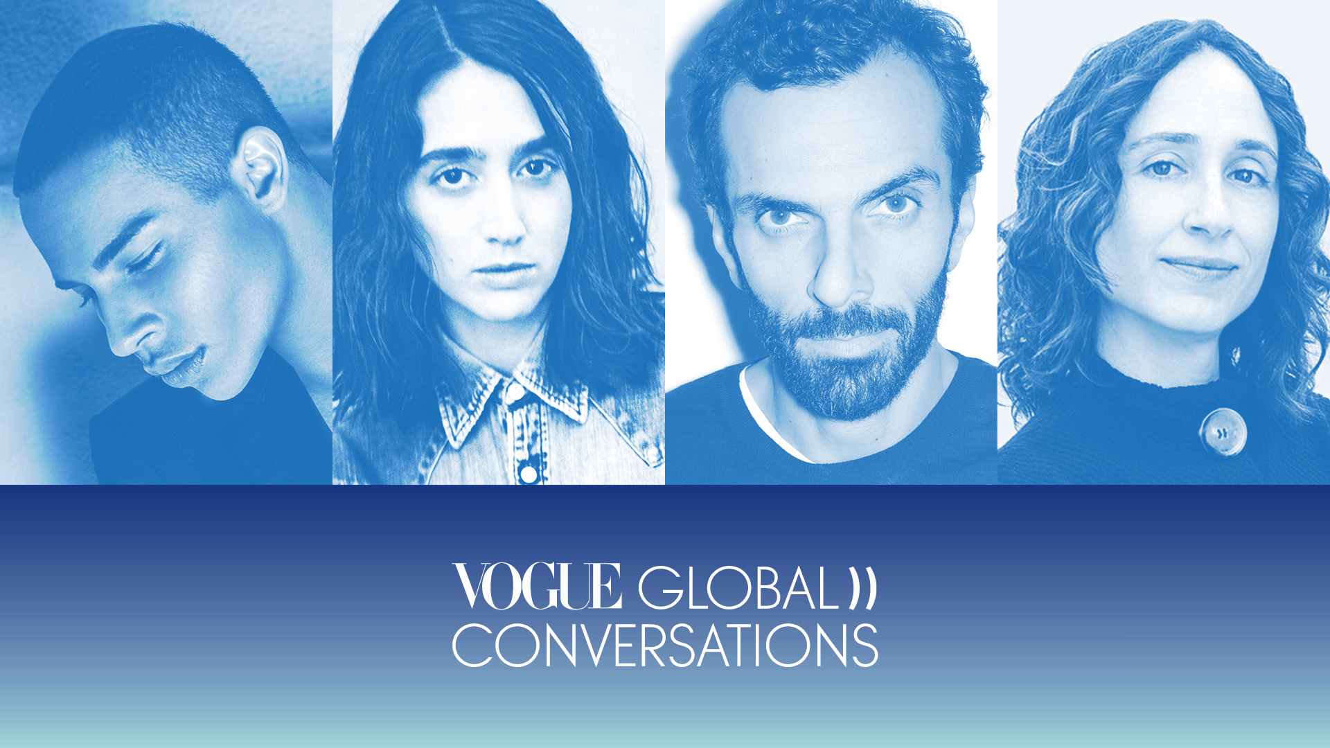 Olivier Rousteing, Natacha Ramsay-Levi, Cédric Charbit e Nicole Phelps