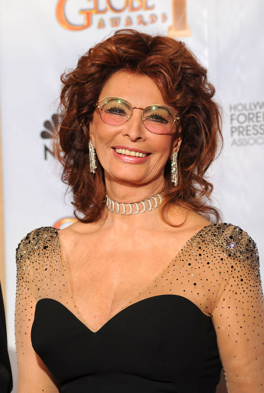Sophia Loren em 2010 na Cerimónia dos Golden Globes © Getty Images
