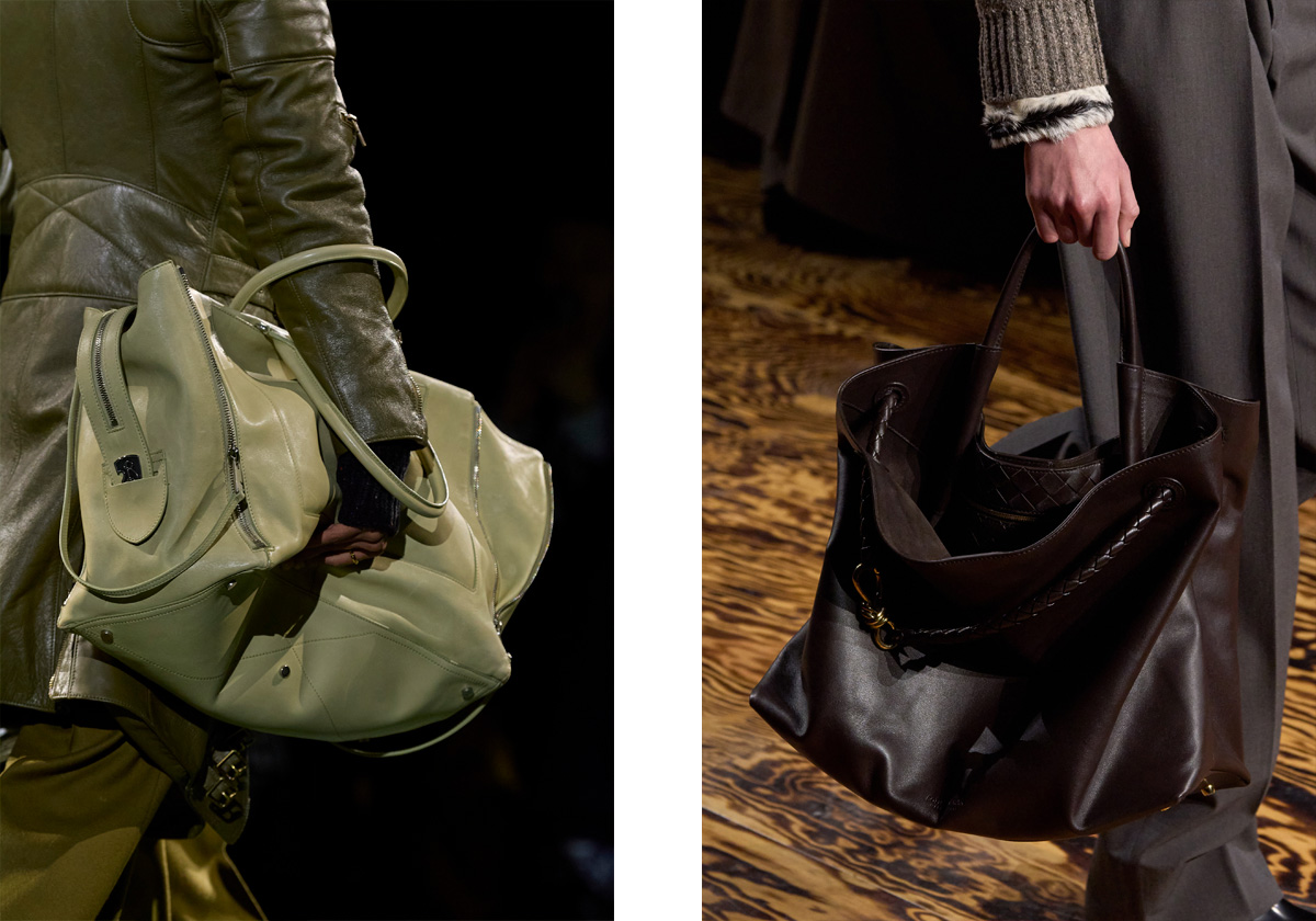 Burberry; Bottega Veneta
