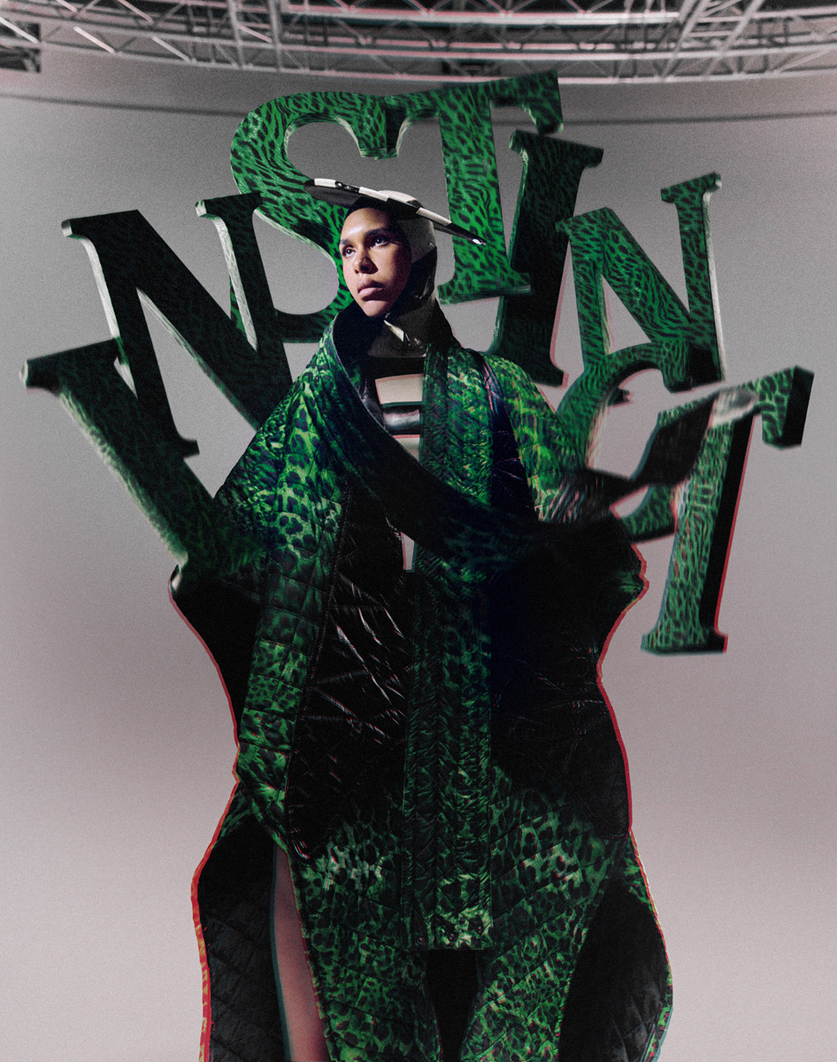 Casaco, IT-SPAIN. Body e headpiece, DANNY DELUXE.