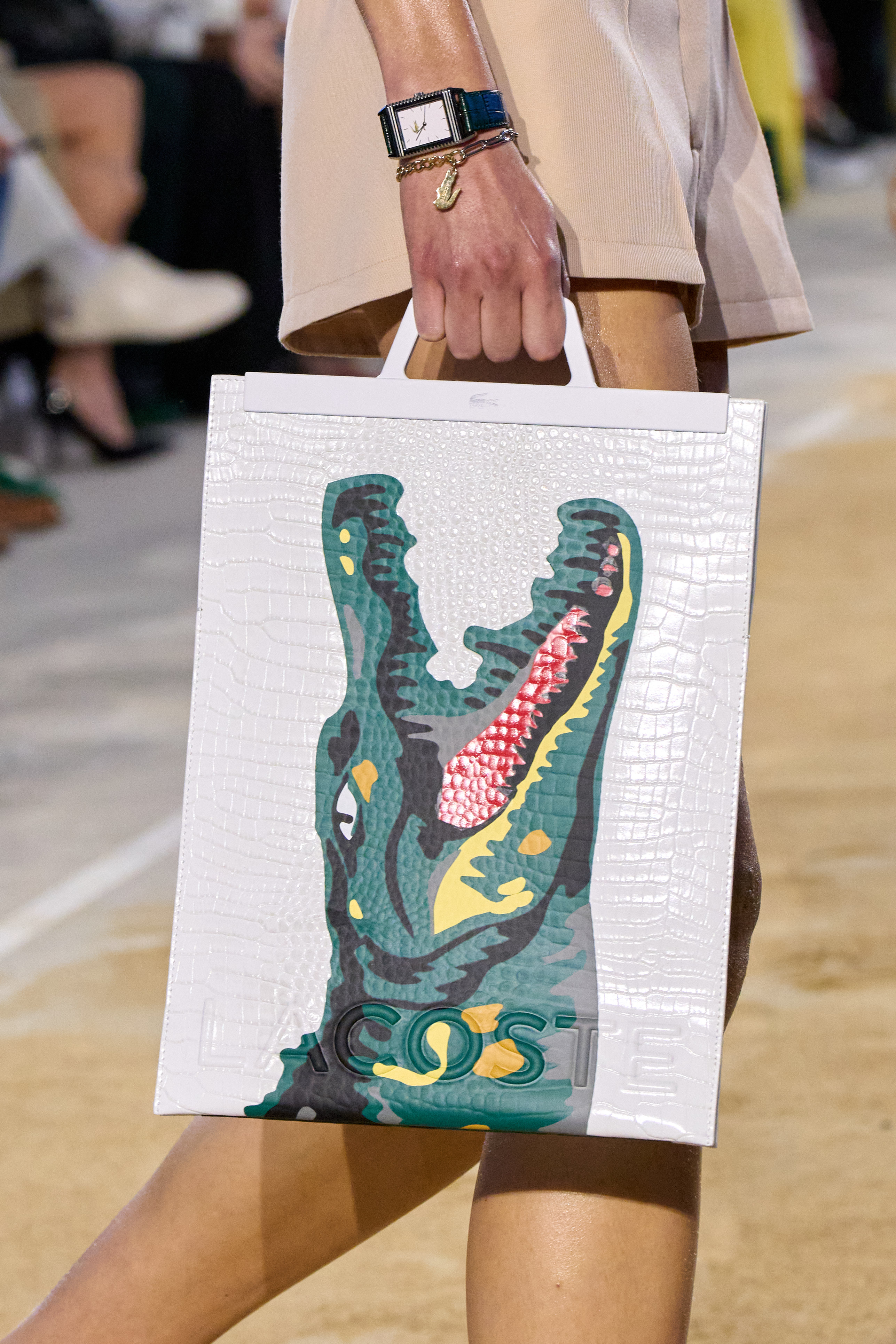 Gucci; Lacoste; Moschino Gucci; Lacoste; Moschino
