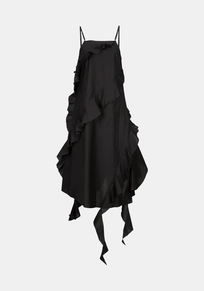 Vestido em algodão, € 392, Marques'Almeida.