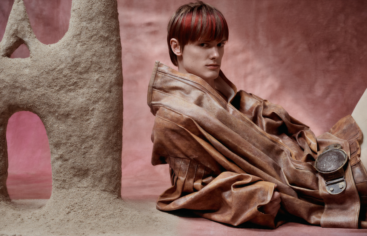 Casaco, FAYE VAN DER AA. Collants, da produção.