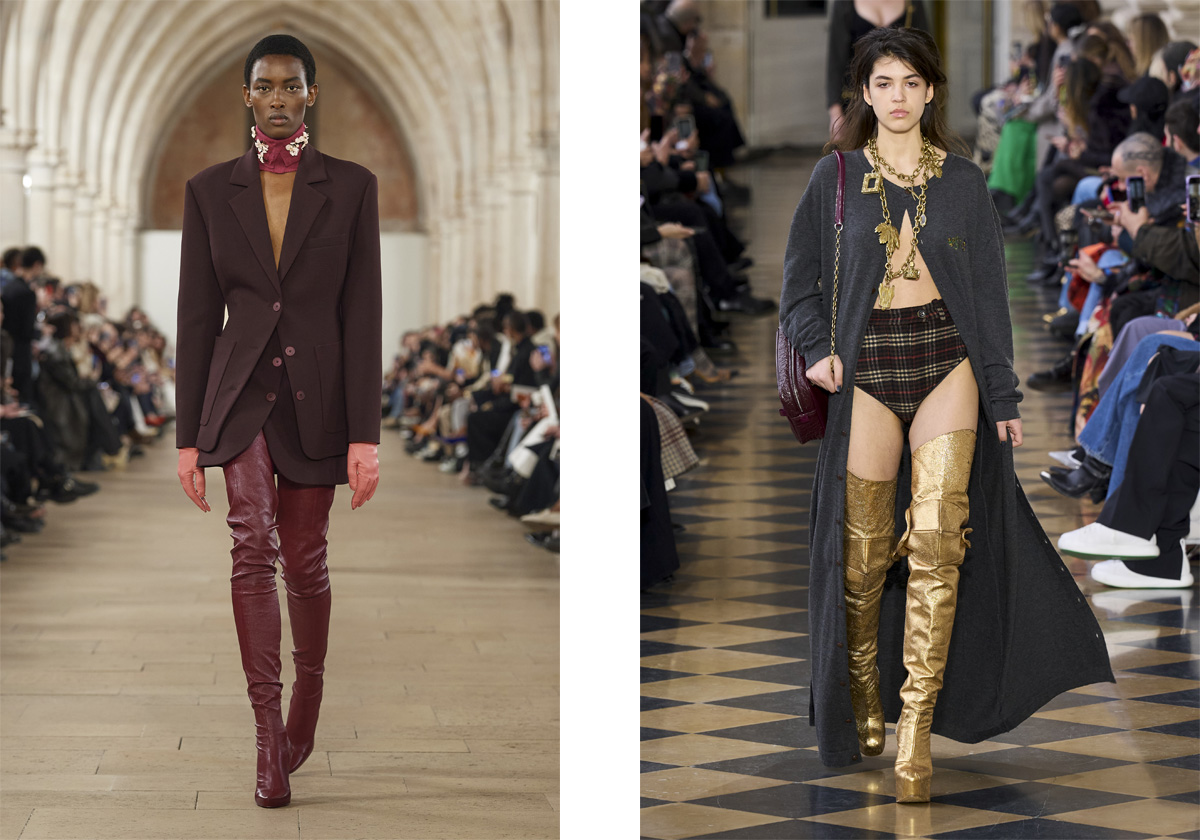 Lanvin; Andreas Kronthaler for Vivienne Westwood