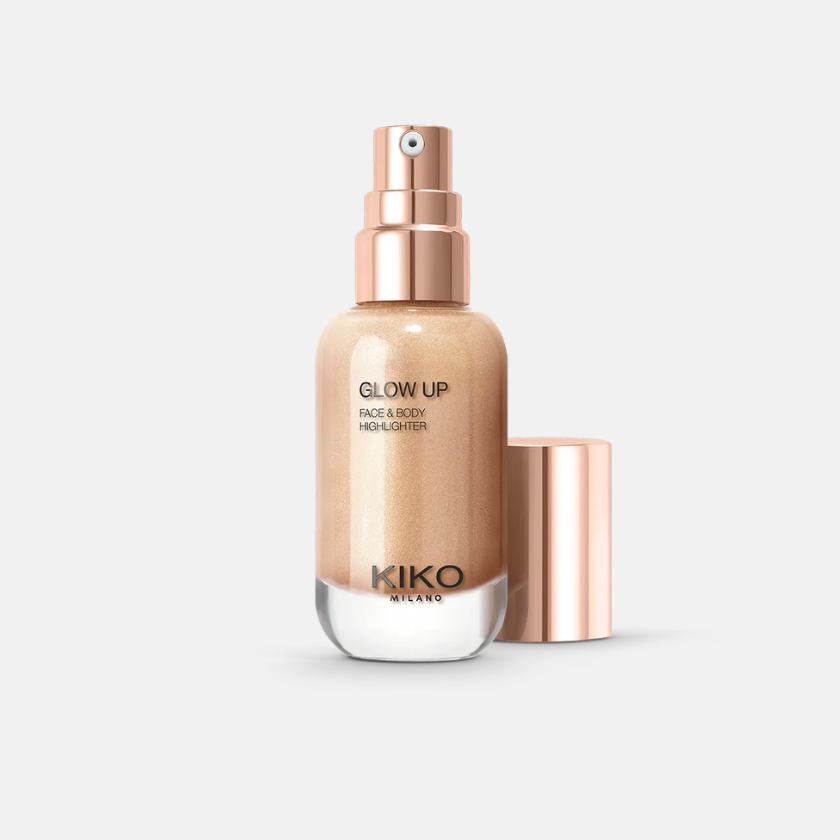 Iluminador Glow Up Face And Body, € 18,99, Kiko Milano.