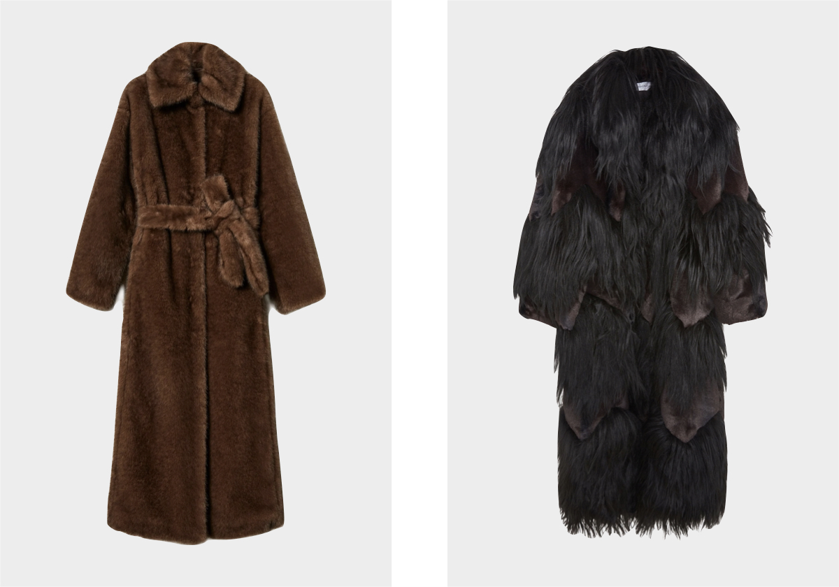 Com cinto, € 348, Twinset, em farfetch.com; Lorona, € 3.990, 16Arlington.