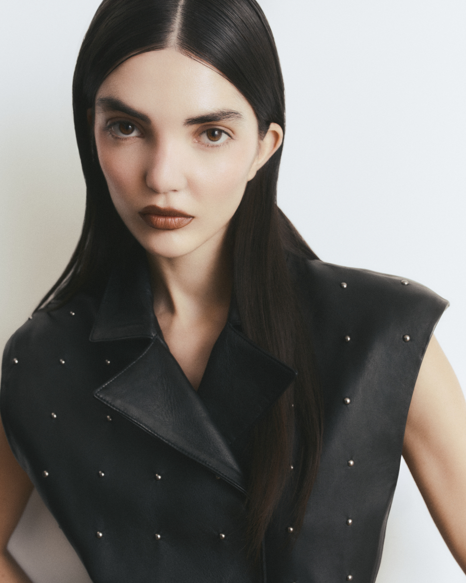 Casaco, POSSERY. Collants, FALKE.