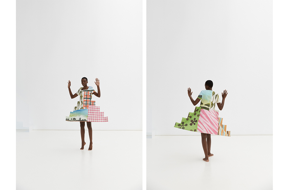 Vestido, Agatha Ruiz de la Prada e pintor Pep Guerrero, 1999