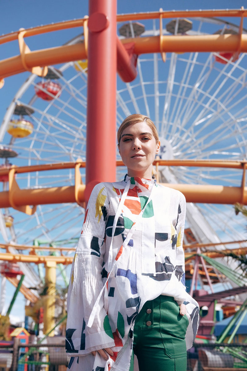 Raquel Strada em H&M Studio