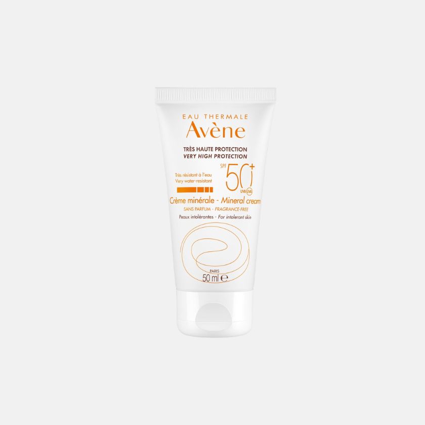 Creme mineral SPF 50+, €21,99, Avène, na Douglas.