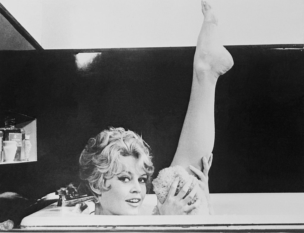 Brigitte Bardot, 1957 no filme Une Parisienne. © Getty Images