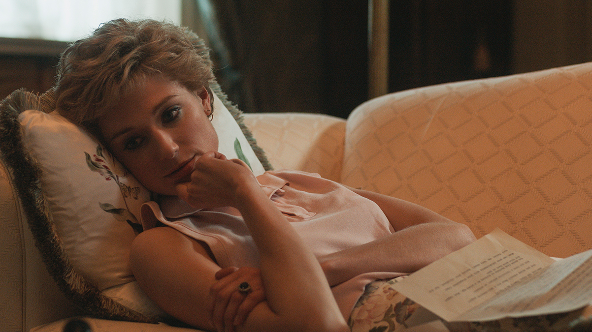 Elizabeth Debicki como Diana Spencer © Netflix