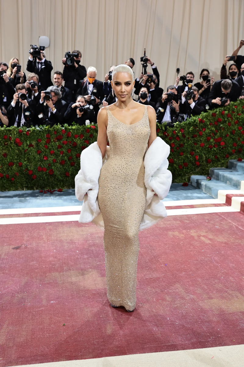 Kim Kardashian na Met Gala 2022 © Getty Images