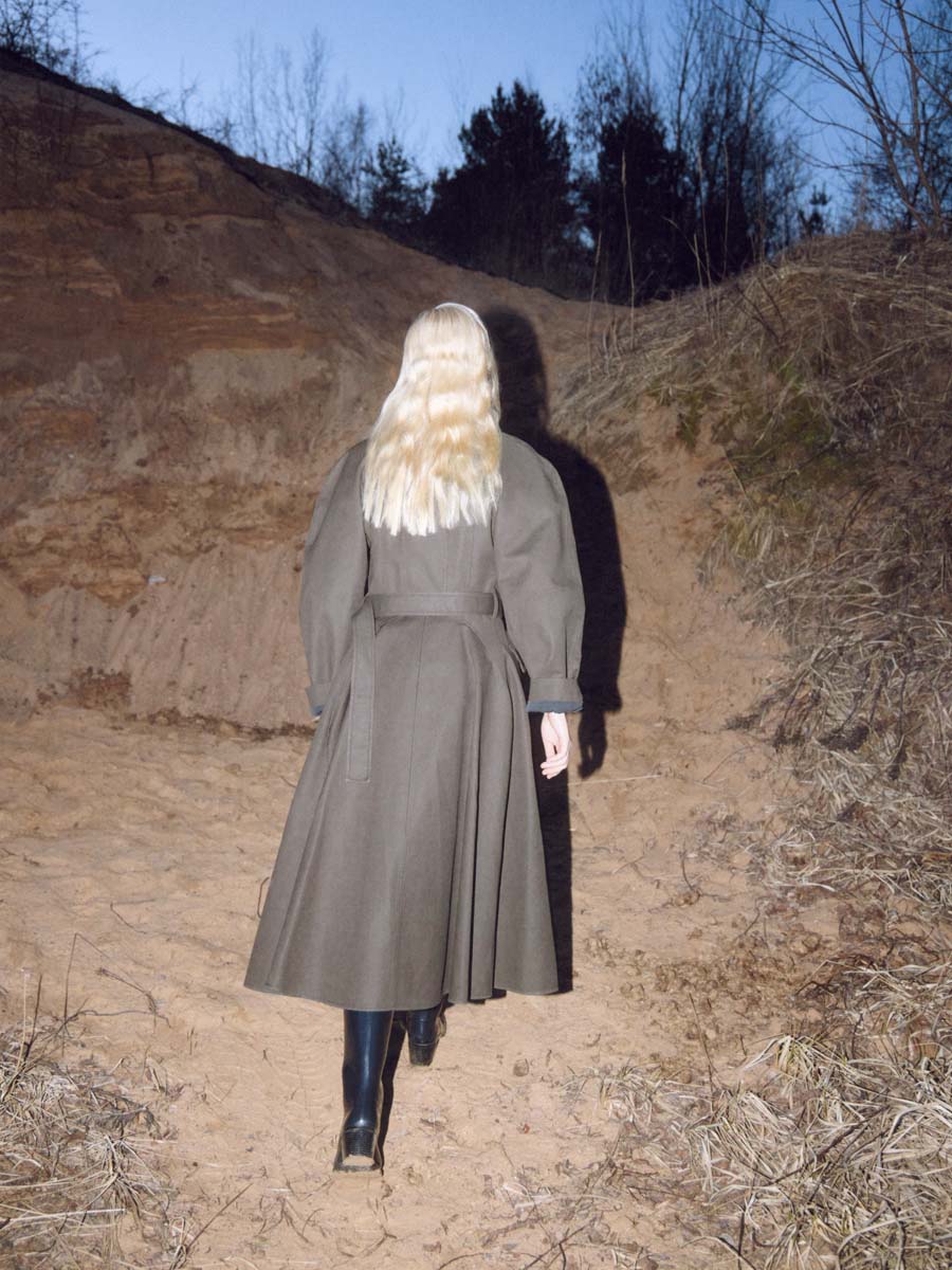Gabardine, BOTTEGA VENETA. Botas, PENNYBLACK.