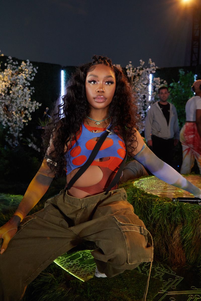 SZA durante o concerto In Bloom © Blair Caldwell