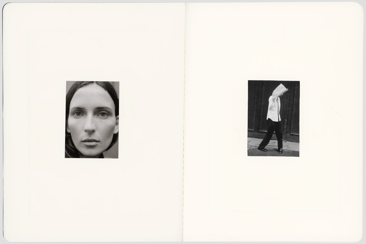 Camisa, COMMES DES GARÇONS. Calças, YVES SAINT LAURENT. Gravata vintage, da produção. Sapatos, SEBAGO.