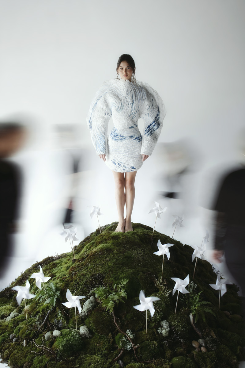 Vestido, RAHUL MISHRA ALTA-COSTURA.