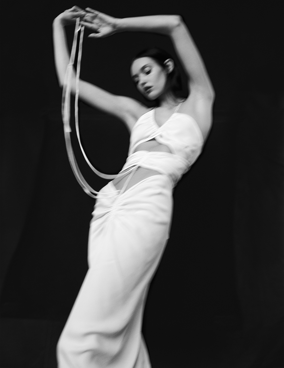 Vestido, Christopher Esber.