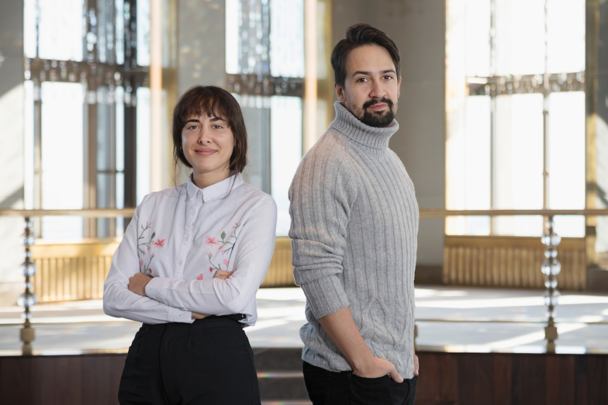 Lin-Manuel Miranda e Augustina San Martín © Rolex