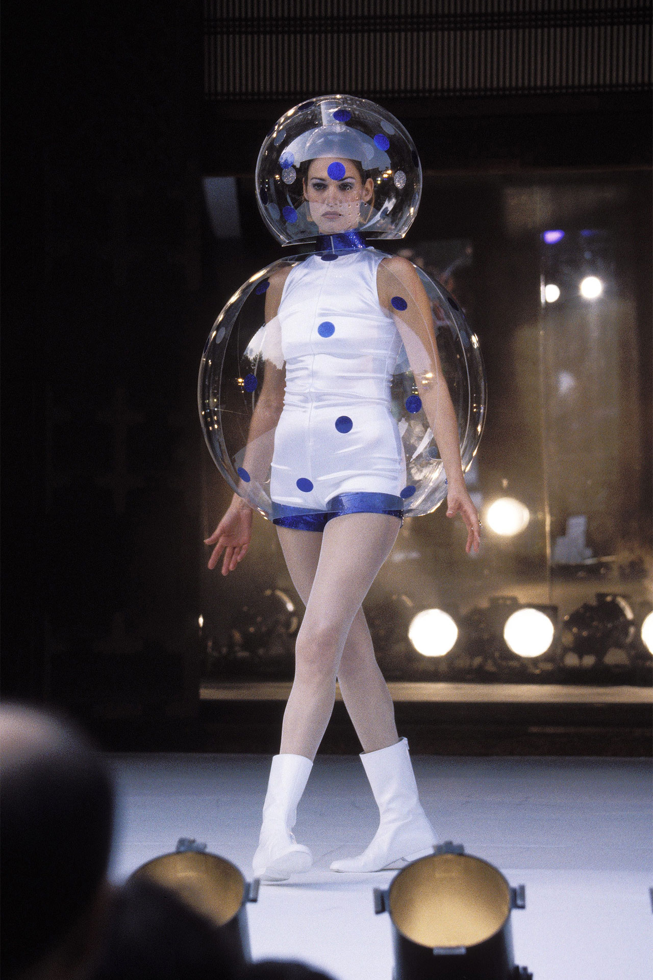 Andre Courrèges, 1993 © Getty Images.