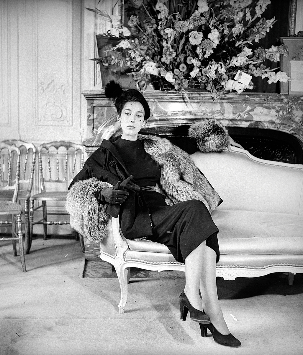 Uma modelo com o New Look de Christian Dior, 1947. ©Getty Images